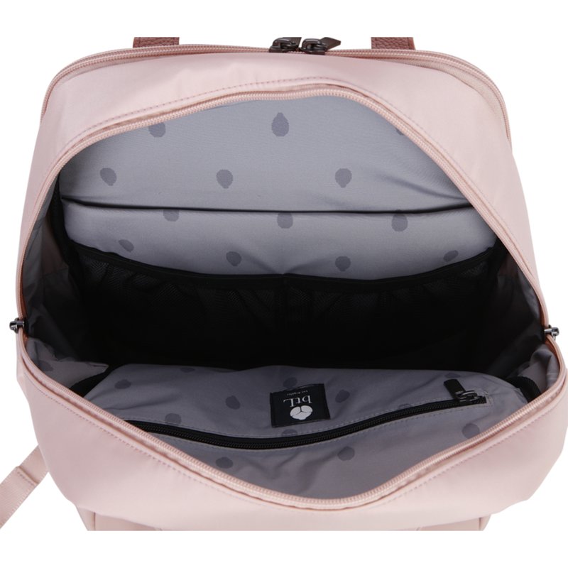 16-Inch Nylon Convertible Travel Backpack Tote with Laptop Sleeve
