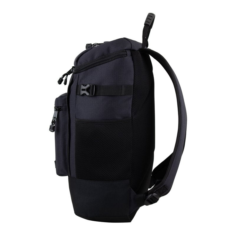 Unisex 18.5-Inch Laptop Backpack with Multiple Storage Pockets - Black/Nine Iron