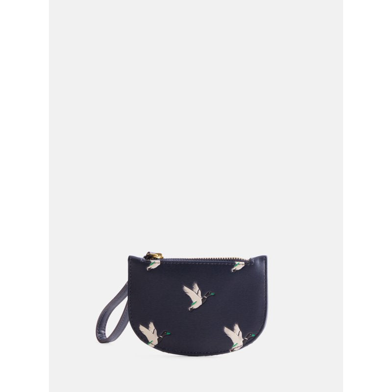 Women's Wristlet Wallet with Zipper & Strap - Compact Card & Cash Holder