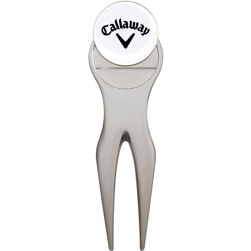 Golf Divot Repair Tool & Magnetic Ball Marker for Greenside Repair