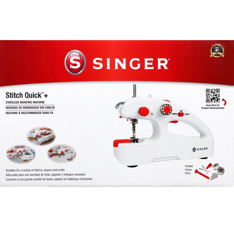 Cordless Handheld Sewing Machine for Repairs - Portable Mending Tool