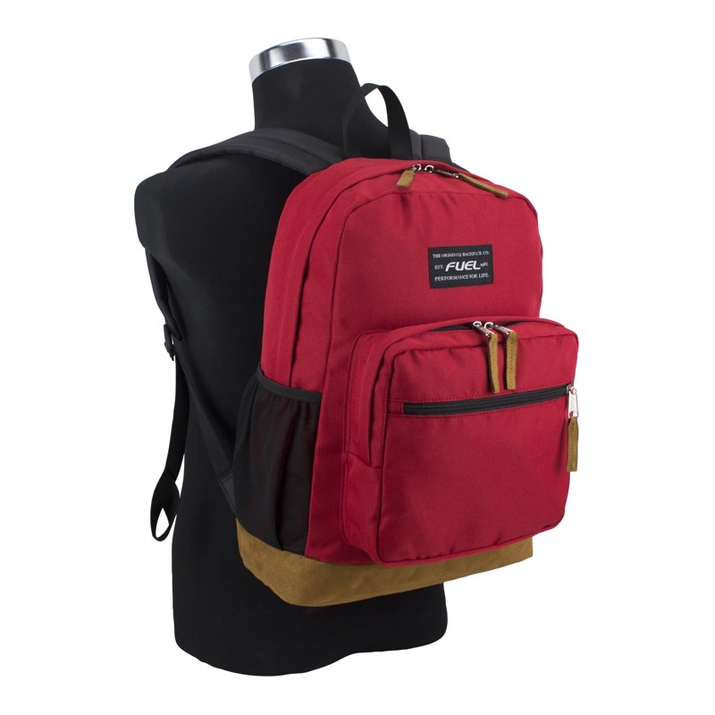 Unisex Classic Backpack with Hydration Pockets - Durable School & Travel Bag
