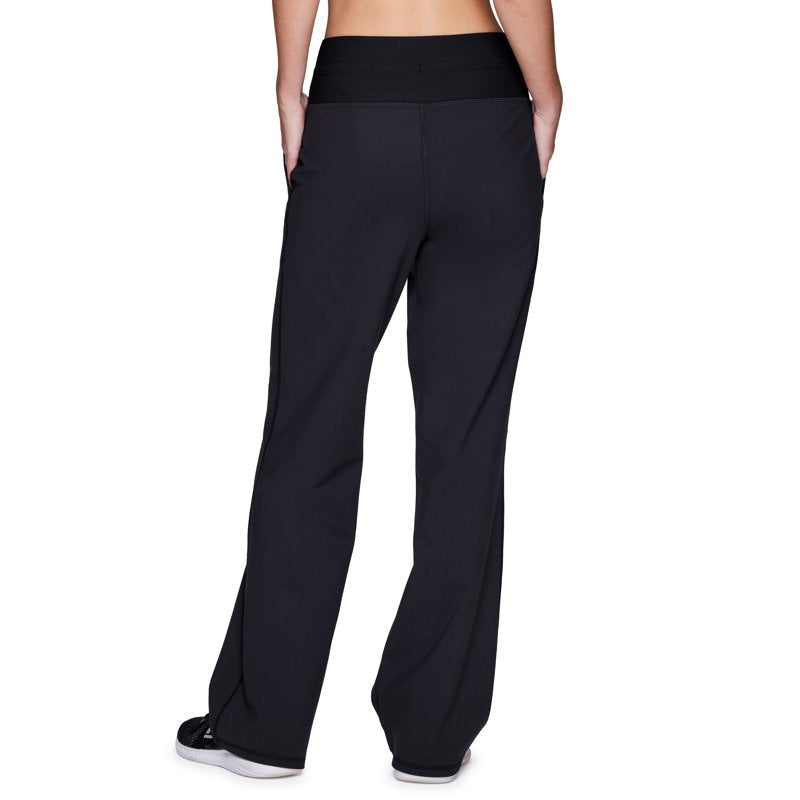 Lightweight Women's Wide Leg Yoga Pants with Pockets - Soft Activewear