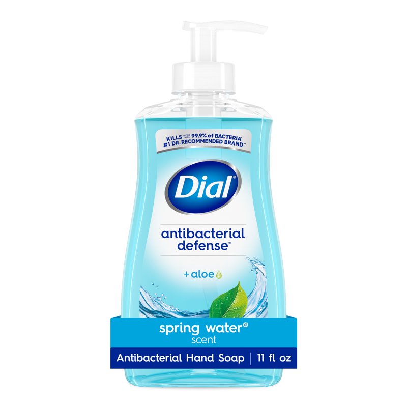Antibacterial Liquid Hand Soap with Aloe Vera - 4 Pack, 11 Fl oz Each