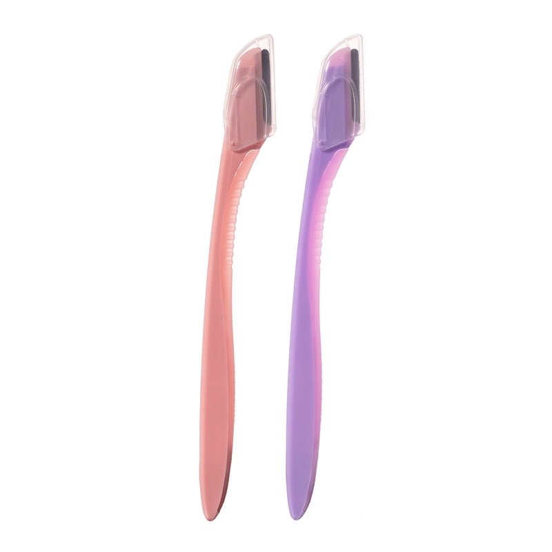 Eyebrow Facial Razors - Stainless Steel Safety Razor Set for Hair Removal