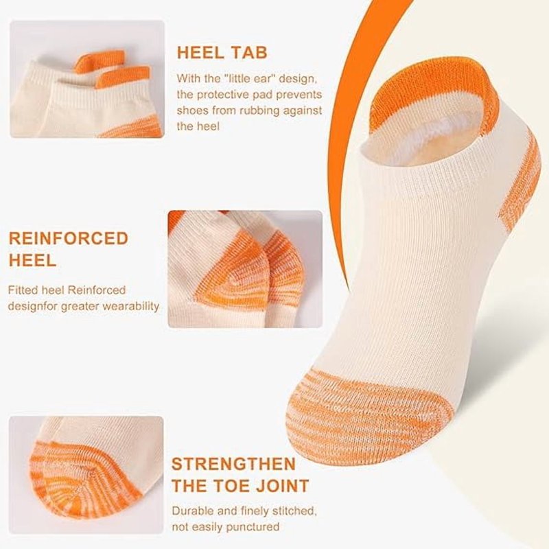 GENTABY 12 Pairs Girls Cotton Ankle Socks – Mixed Color, 4-7 Years (Variation 01)