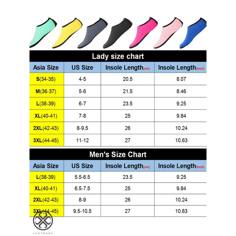 Water Shoes for Men & Women Quick-Dry Beach Socks for Surf Yoga Outdoor