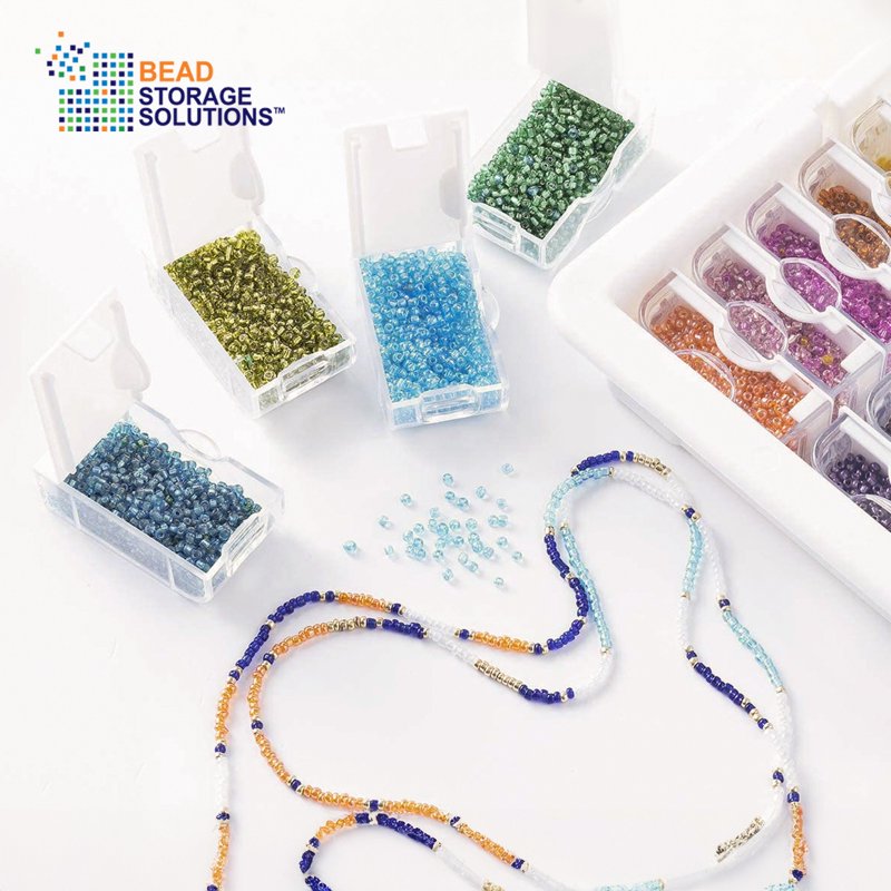 Assorted Bead Storage Tray Kit for Jewelry Making & Crafts