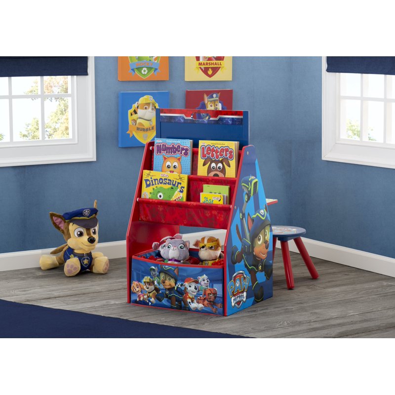 Kids Art Table with Easel, Storage & Toy Organizer - PAW Patrol Design