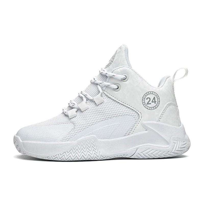 Kids' Anti-Slip Basketball Sneakers for Boys & Girls - Breathable Casual Shoes