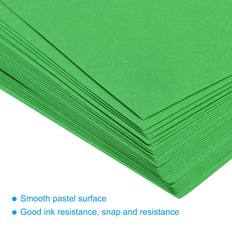 Colored Copy Paper for Printing & Arts - 50 Sheets Emerald Green 8.5x11