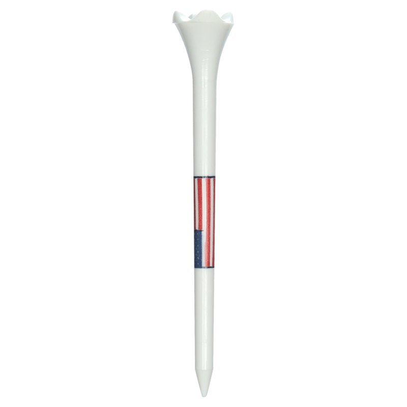 Golf Tees 3.25-Inch Plastic Low-Resistance Performance Tees - Durable Stability, Pack Options