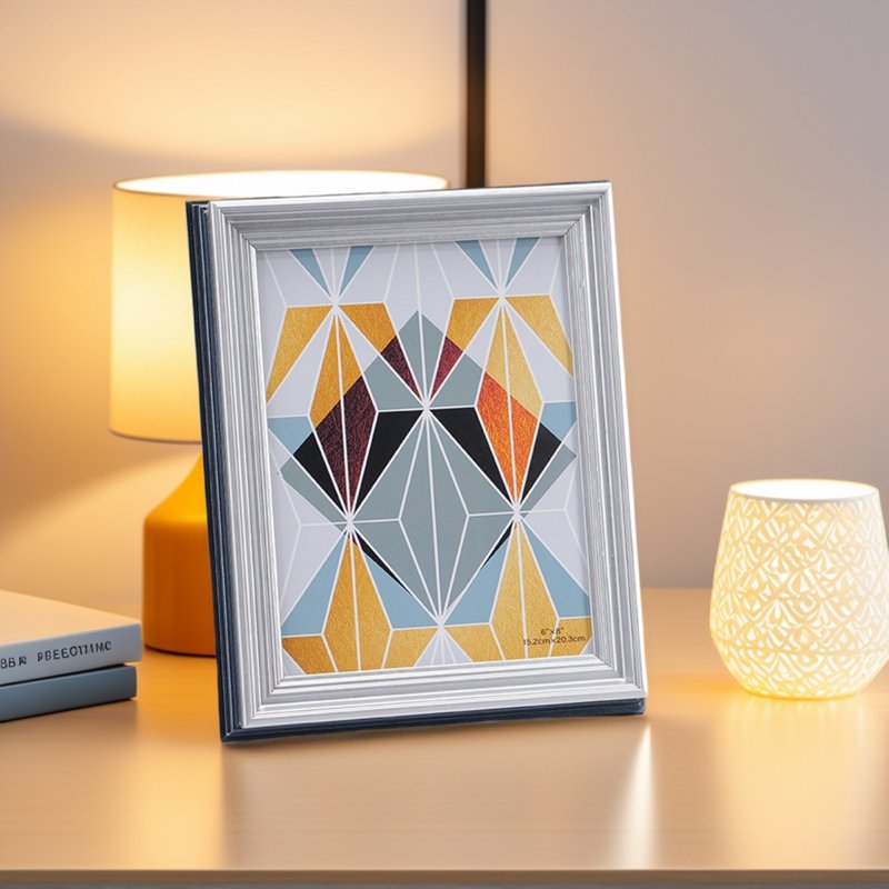 Discreet Fireproof Photo Frame Safe with Hidden Storage and Waterproof Zipper