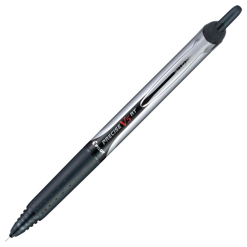 Refillable Extra-Fine 0.5mm Roller Ball Pen Black Ink - Pack of 30