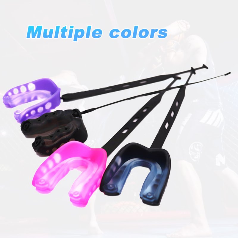 Football Mouth Guard 2 Pack Soft EVA Protective Gear for Boxing MMA Wrestling Rugby Soccer