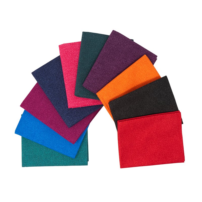 Precut Cotton Fabric Bundle for Quilting and Sewing - 10 Pieces, 18x21 Inches