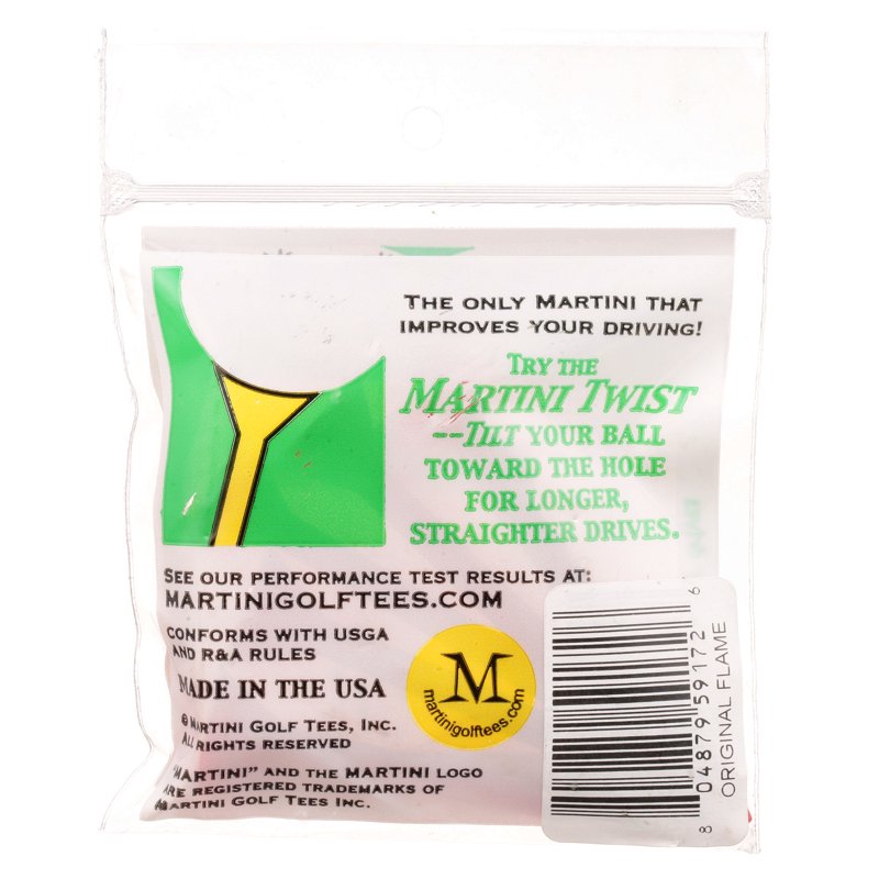 Golf Tees 3 1/4 Inch Plastic Pack of 5 - Unbreakable, Long & Straight Drives