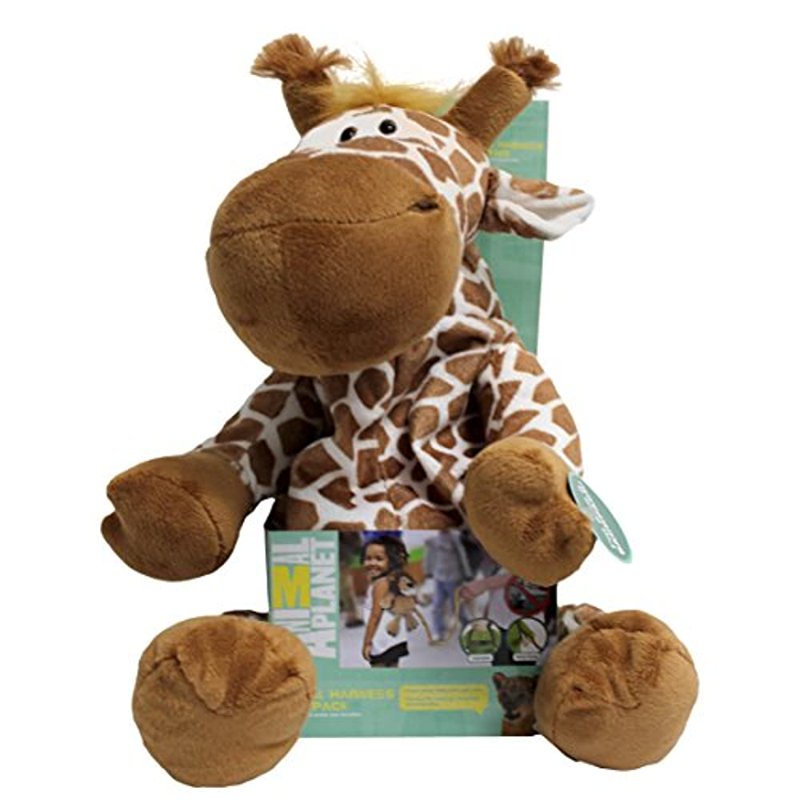 Child Safety Harness Backpack - Giraffe Toddler Leash & Backpack Set