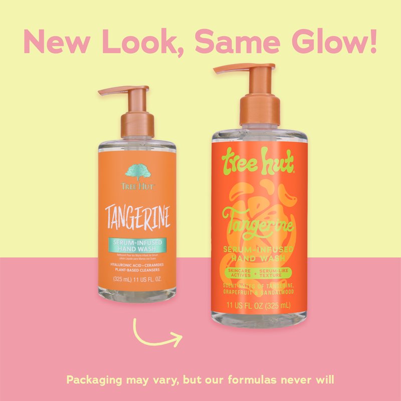 Tangerine Serum-Infused Hand Wash - Hydrating Natural Hand Soap 11 fl oz