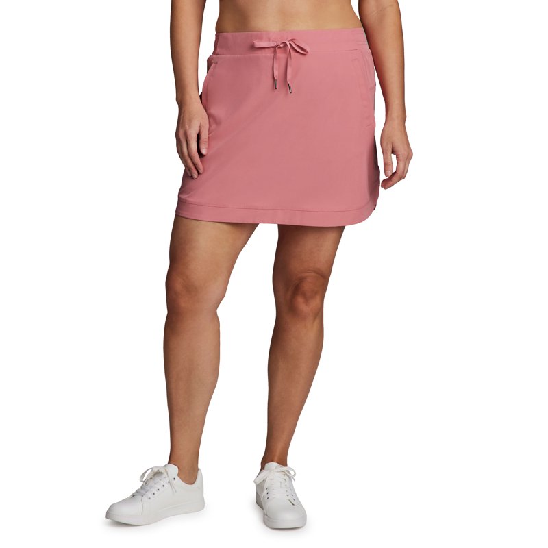 Women's Plus Size Active Skort with Drawstring Waist and Built-In Shorts