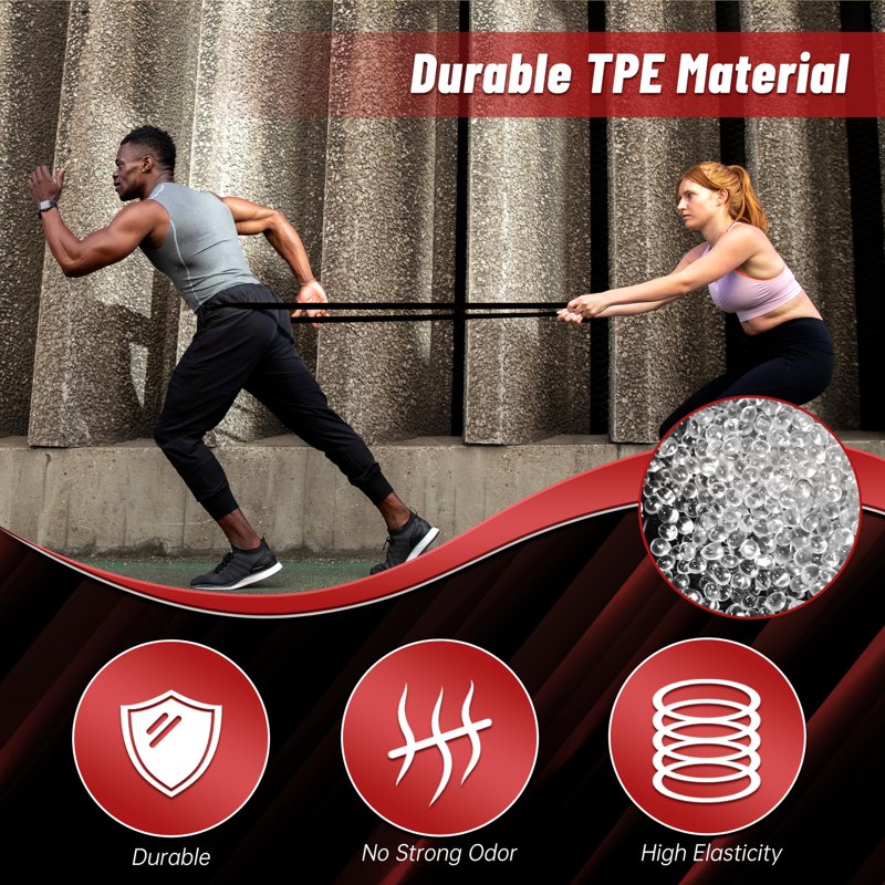 Pull Up Assistance Resistance Bands Set - 5 Levels for Full-Body Workout