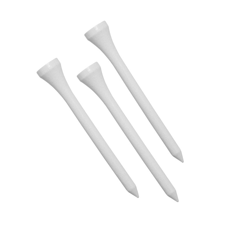 Wood Golf Tees 2.75 Inch - Durable 90 Count for Consistent Drives