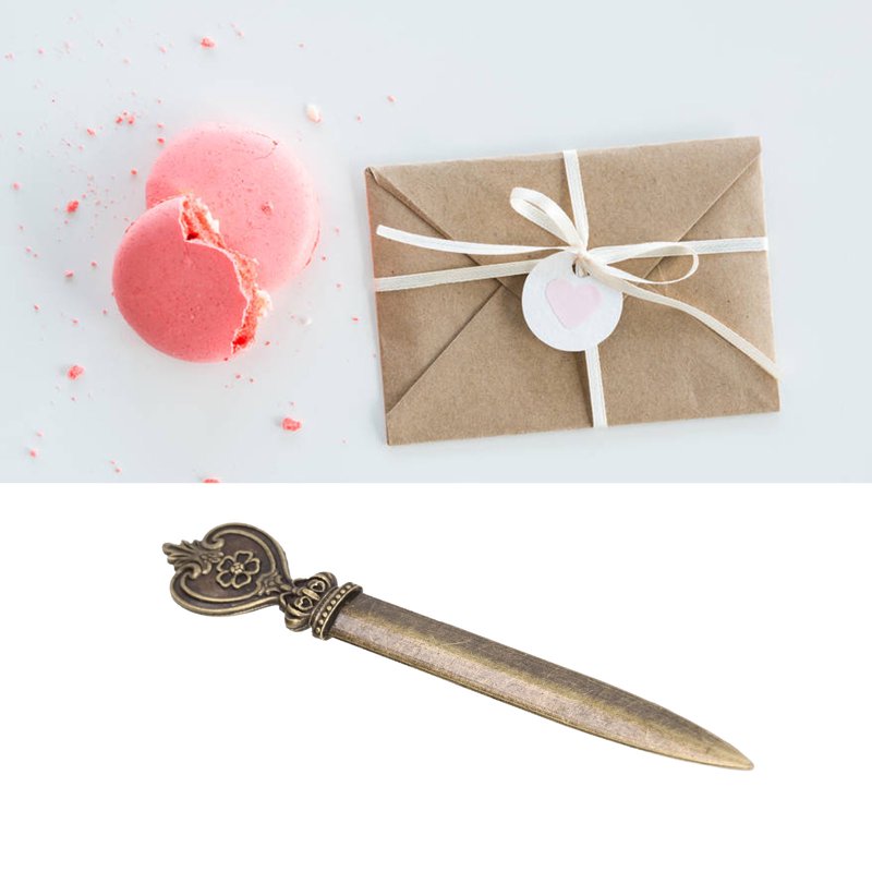 Retro Elegant Letter Opener - Lightweight Compact Envelope Slitter
