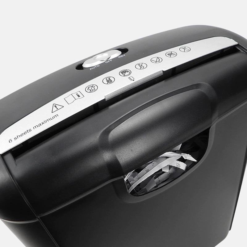Heavy-Duty Commercial Crosscut Paper Shredder for Office and Credit Cards