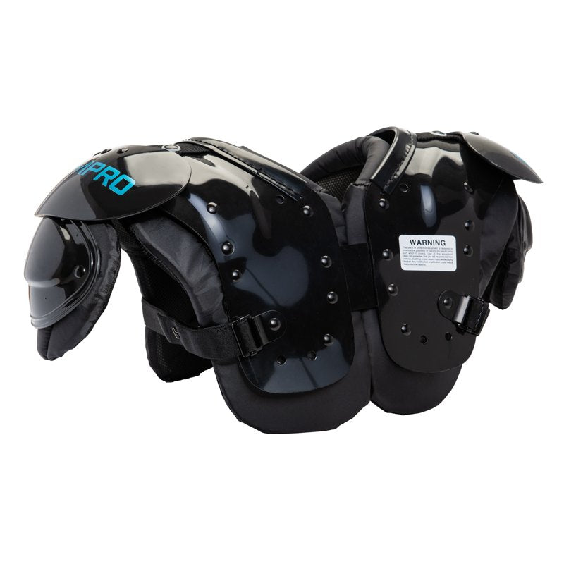 Youth Football Shoulder Pads with Impact Dispersal and Adjustable Straps