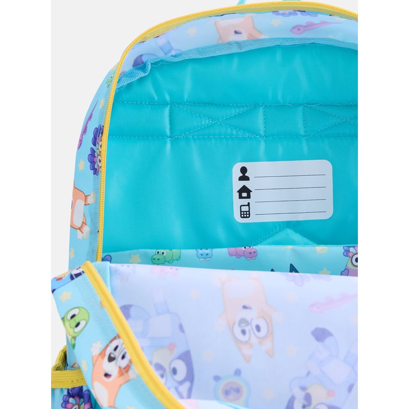 Kids' 17-Inch Bluey Play Time Print Laptop Backpack for School & Travel