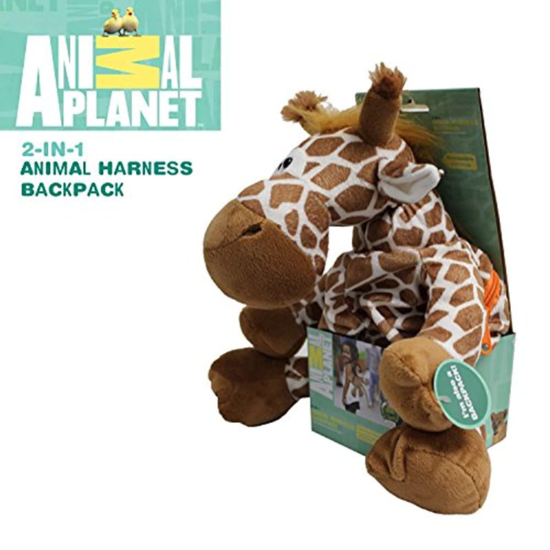 Child Safety Harness Backpack - Giraffe Toddler Leash & Backpack Set
