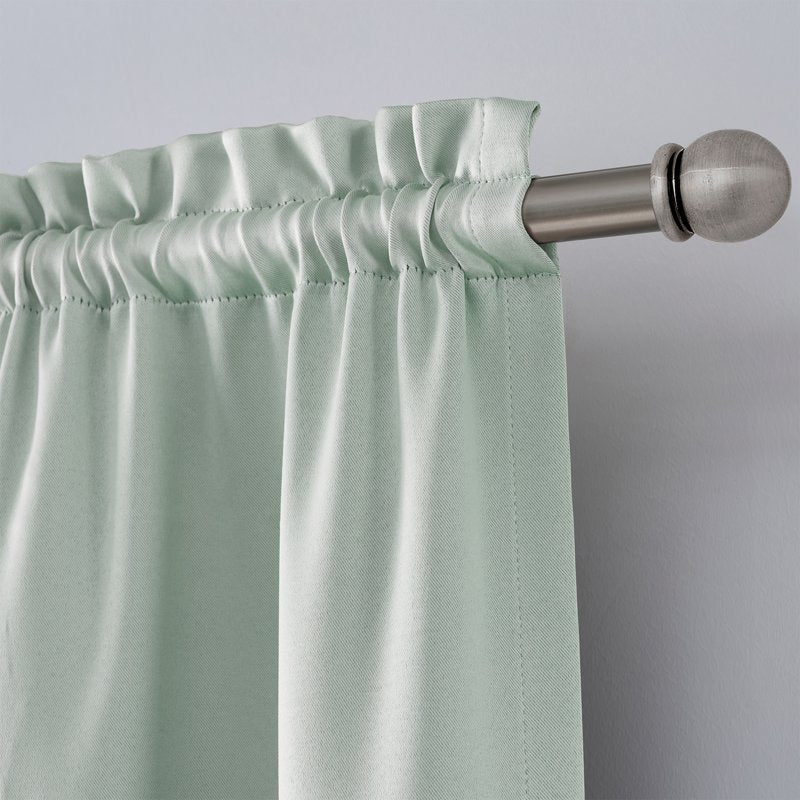 Blackout Curtain Panel Pair - Room Darkening Window Treatment, 30x95 in