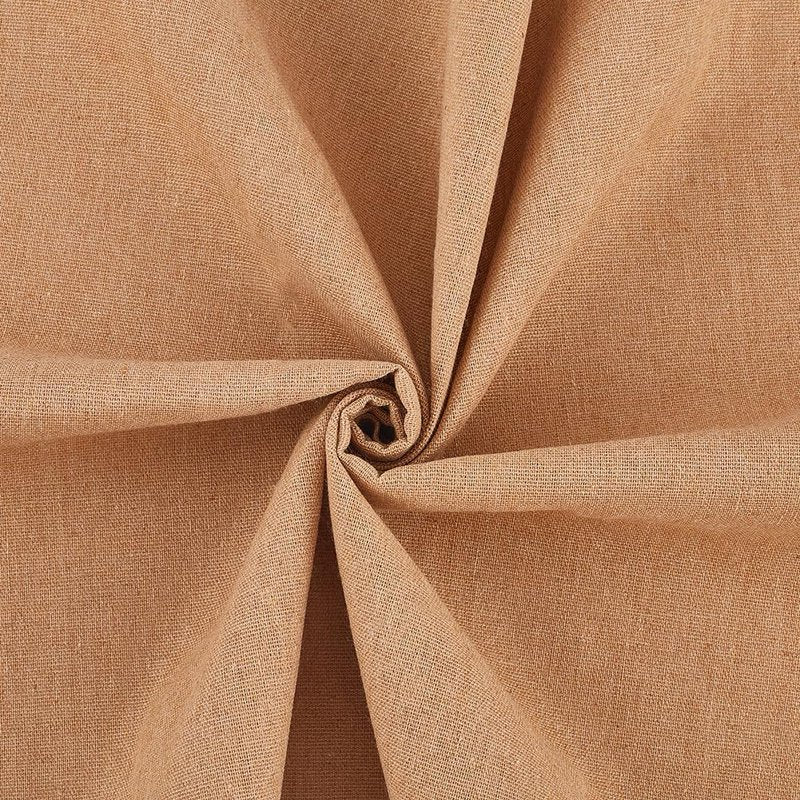 White Linen Fabric Cotton Cloth for Sewing Embroidery Craft DIY Garments