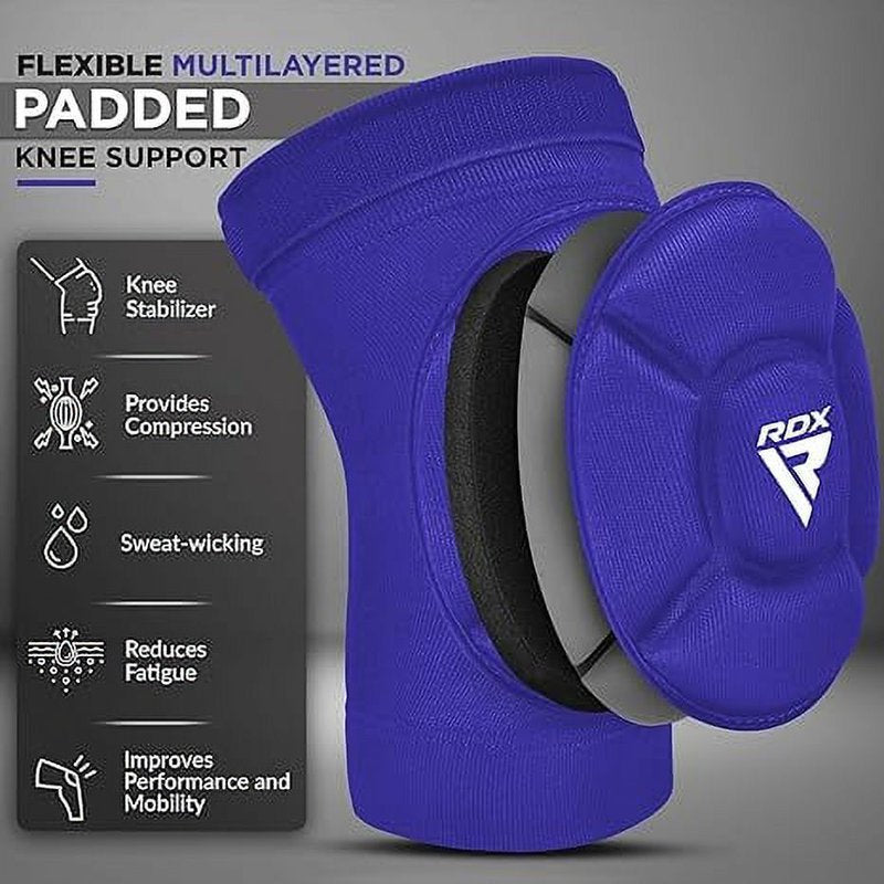 Knee Pads for Sports and Work - Protective Foam Brace, Anti-Slip, Unisex