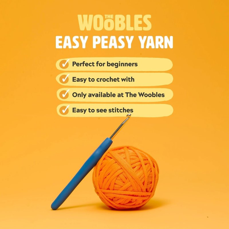 Beginner Crochet Amigurumi Kit for Kids and Adults - Fox Design