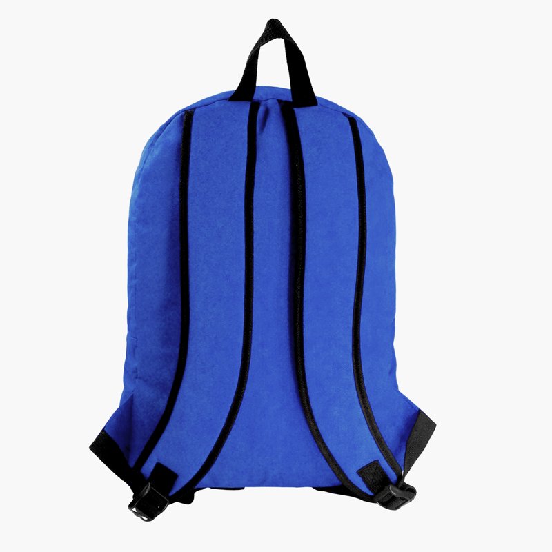 Unisex 18" Classic Backpack with Curved Shoulder Straps – Royal Blue