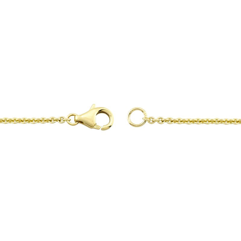 Women’s 14K Gold Plated Sterling Silver Marquise and Pear Diamond Bracelet 7.25"
