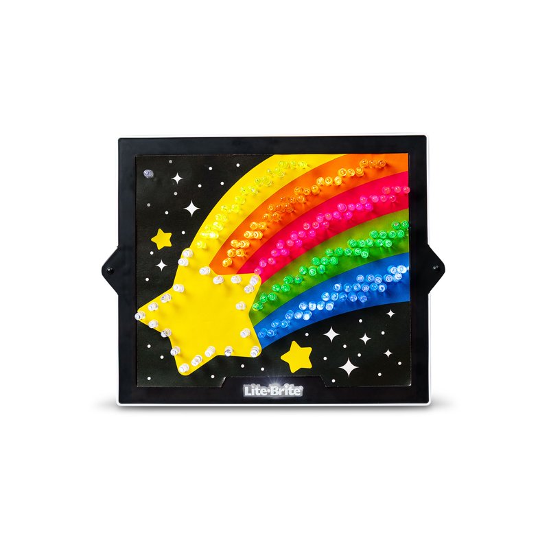 Lite-Brite Classic Light-Up Art Toy for Kids Ages 4+ with Bright Templates