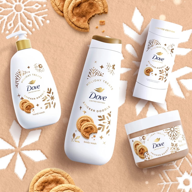 Limited Edition Dove Snickerdoodle Antiperspirant Deodorant - 72H Odor & Sweat Protection