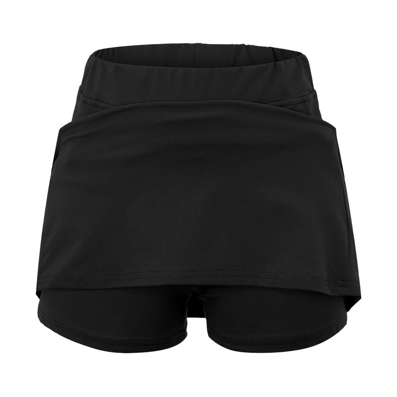 Women's High Waist Tennis Skirt with Tummy Control Pleated Golf Skorts with Shorts Pockets