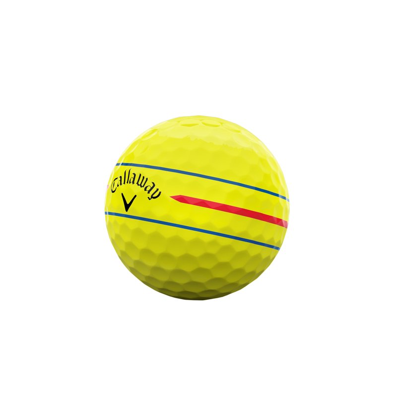 Callaway Chrome Soft 360 Yellow Triple Track Golf Balls - 12 Pack (2026) Variation: Yellow 360 Triple Track, Single