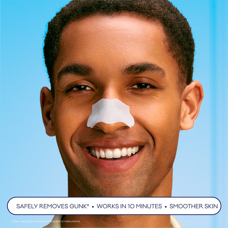 Biore T-Zone Blackhead Remover Pore Strips for Nose, Face & Chin - 15 Count