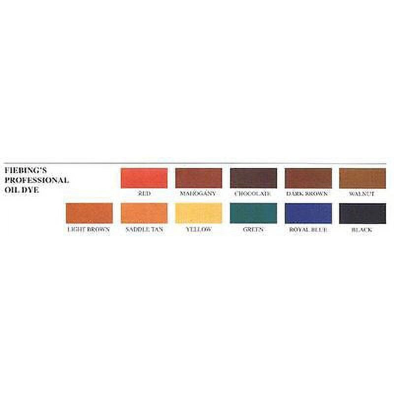 Professional Leather Oil Dye - Multiple Colors, 4 oz