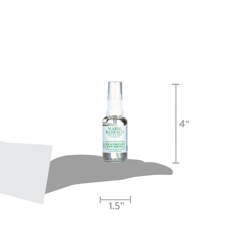 Hyaluronic Dew Drops Face & Neck Serum – Oil-Free Gel Hydration 1 fl oz