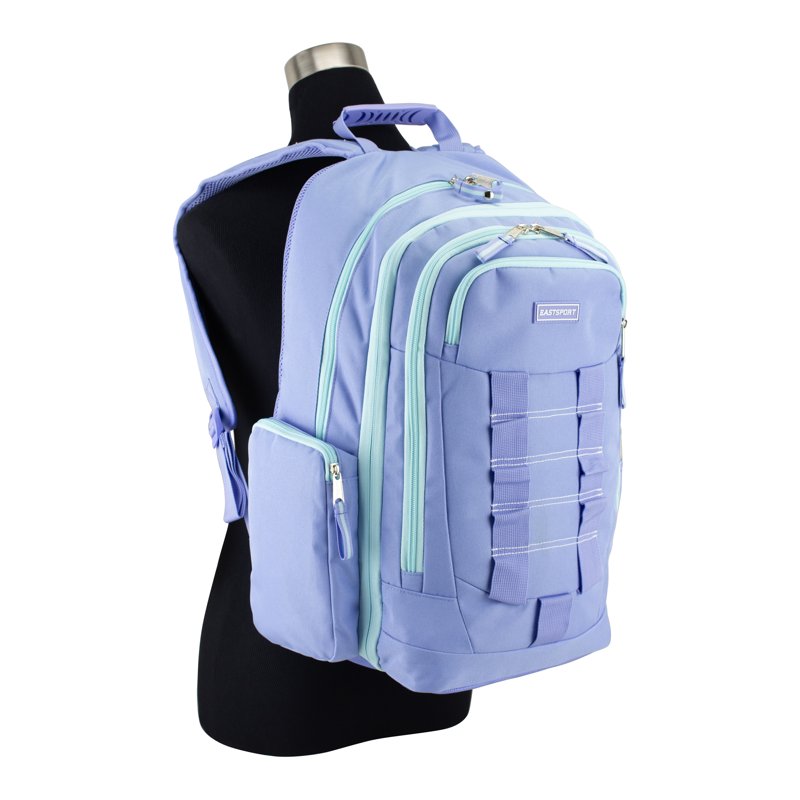 Unisex Recycled Expandable Backpack with Laptop Sleeve - Multiple Colors