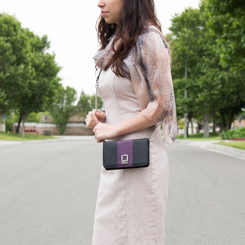 Women's Travel Wallet Clutch Fits Large Smartphones Card Holder Purse