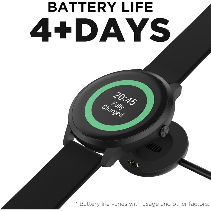 Sports Smartwatch with Heart Rate & Fitness Tracking - Multiple Colors