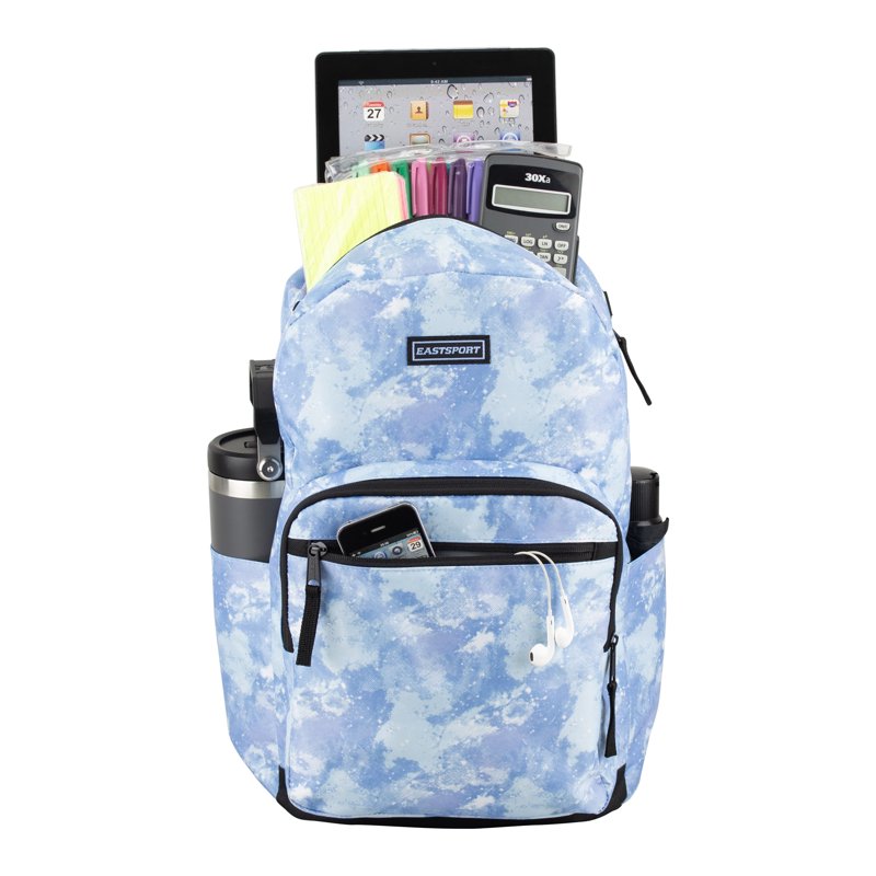 Unisex 17-Inch Backpack & Lunch Box Set - Multiple Colors