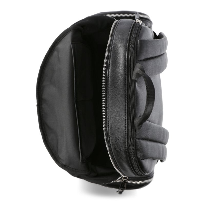 Women’s Dome Laptop Backpack with Front Pockets and Removable Pouch - Black