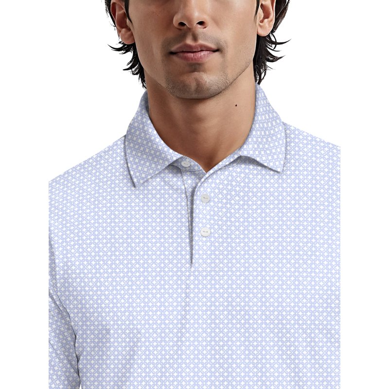 Performance Polo Shirt for Men & Big & Tall Sizes – Moisture-Wicking Sun Protection